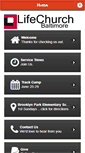 Mobile Screenshot of lifechurchbaltimore.com